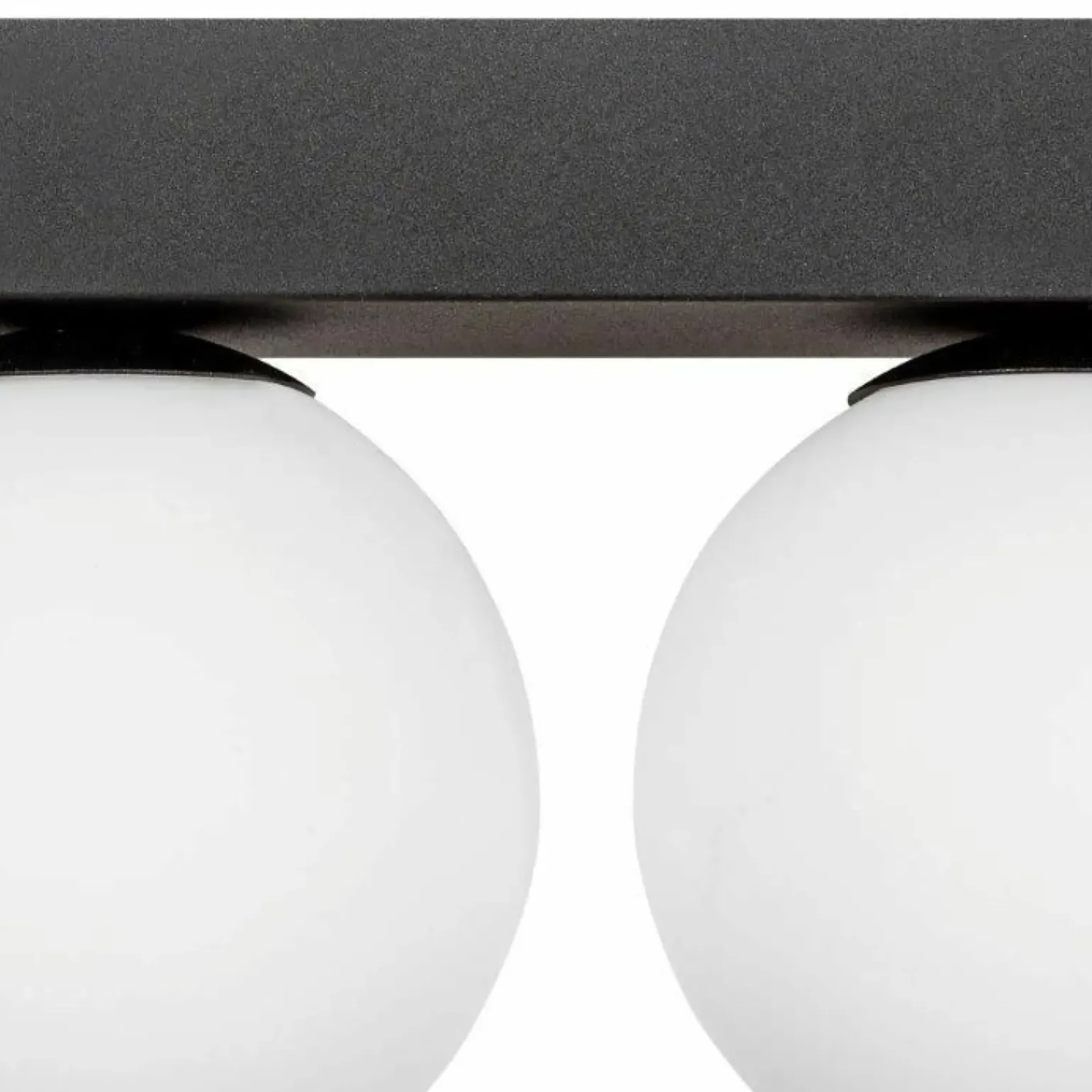 Outlet Prosta lampa sufitowa z 2 białymi kloszami ZM 1205 SPHERE | Kaja Żyrandole Nowoczesne