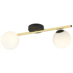 Cheap Prosta lampa sufitowa z kulistymi kloszami 1248/2 z serii SPLENDI Żyrandole Nowoczesne