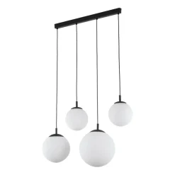 Best Prosta lampa wisząca nad stół w kuchni TK 4790 ESME WHITE | Kaja Żyrandole Nowoczesne