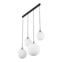 Best Prosta lampa wisząca nad stół w kuchni TK 4790 ESME WHITE | Kaja Żyrandole Nowoczesne