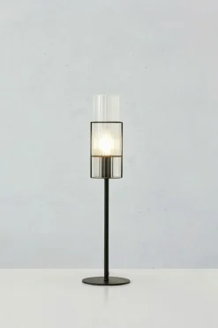 Sklep Kaja Prosta lampka stołowa idealna na szafkę nocną 108555 z serii TUBO