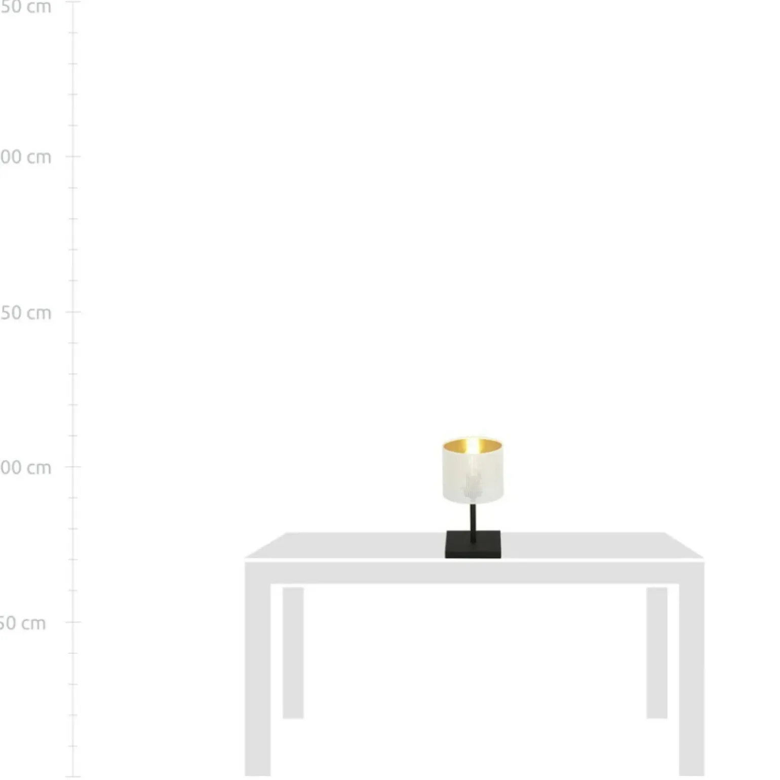 Sklep Kaja Prosta lampka stołowa z abażurem, do sypialni 1145/LN1 JORDAN | Kaja