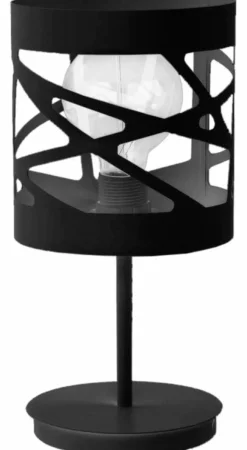 Sklep Kaja Prosta lampka stołowa z dekoracyjnym abażurem SIG 50077 - MODUŁ FREZ