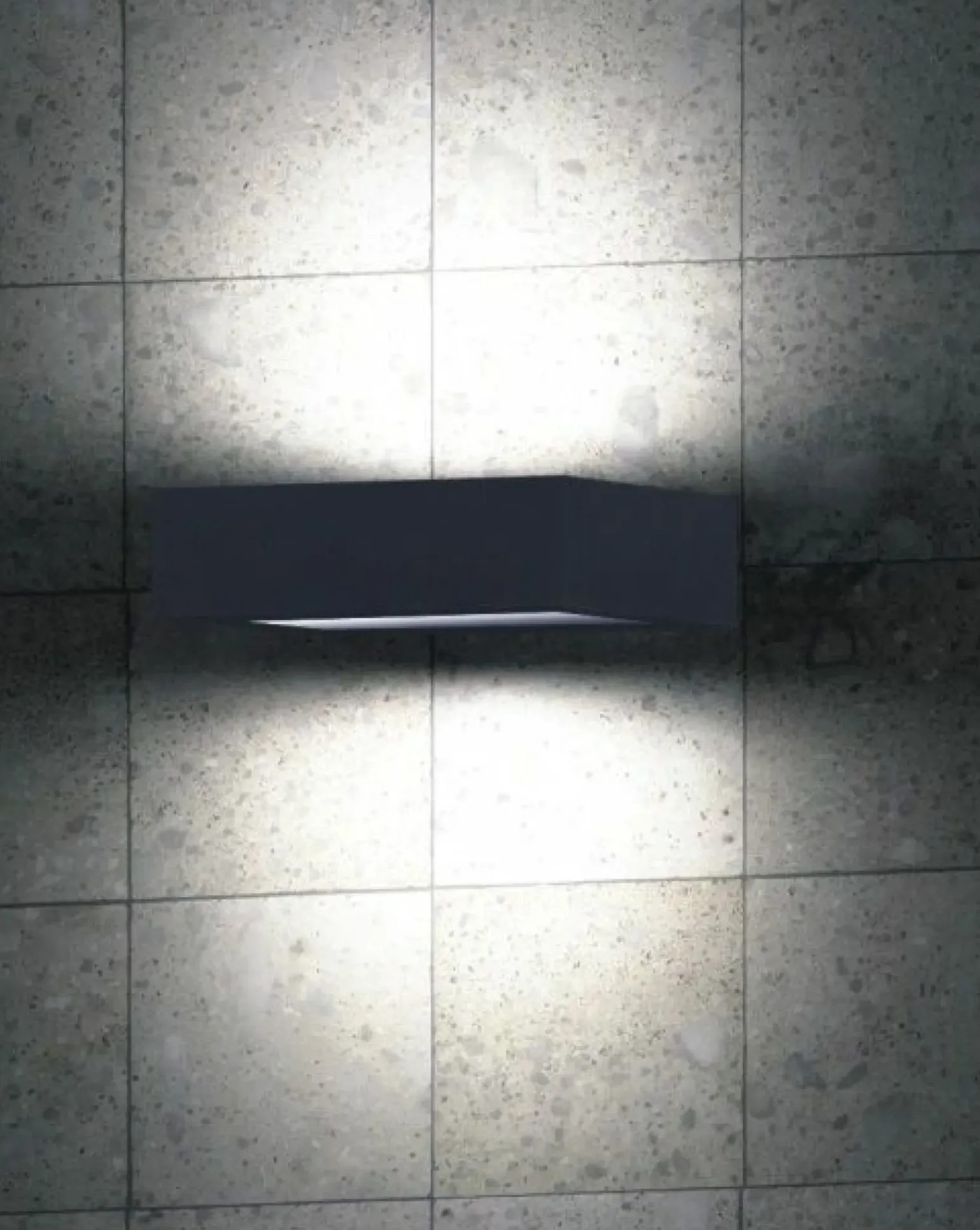 Sklep Kaja Prosta, ledowa lampa elewacyjna, kinkiet YB19504 z serii FORM | Kaja Oświetlenie