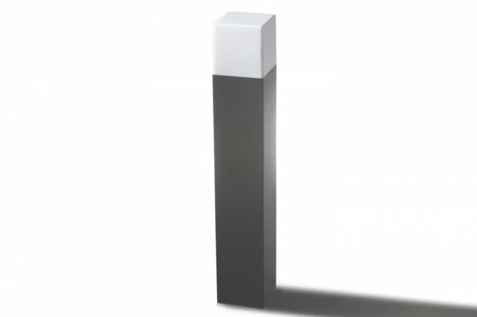 Sklep Kaja Prosta szara lampa ogrodowa słupek E27 AZ4358 SORANO | Kaja