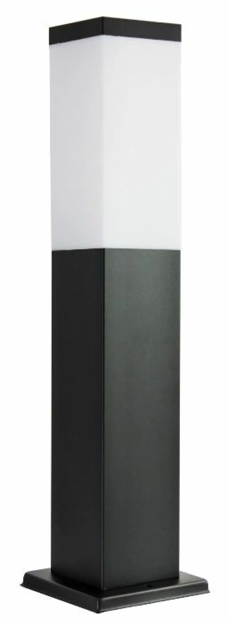 Sklep Kaja Prostokątna lampa stojąca ogrodowa SS802-450 BL z serii INOX KWADRAT | Kaja Oświ