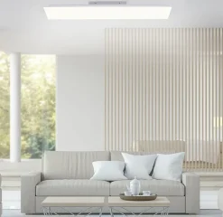 Cheap Prostokątny plafon z regulowaną barwą światła 15553-16 z serii CANVAS Żyrandole Nowoczesne