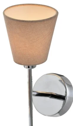 Sklep Kaja Prosty kinkiet z beżowym abażurem 21-70616 VOX | Kaja Oświetlenie