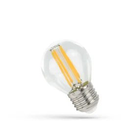 Sklep Kaja Przezroczysta żarówka LED E27 ciepła 4W SpectrumLED 14072 | Kaja