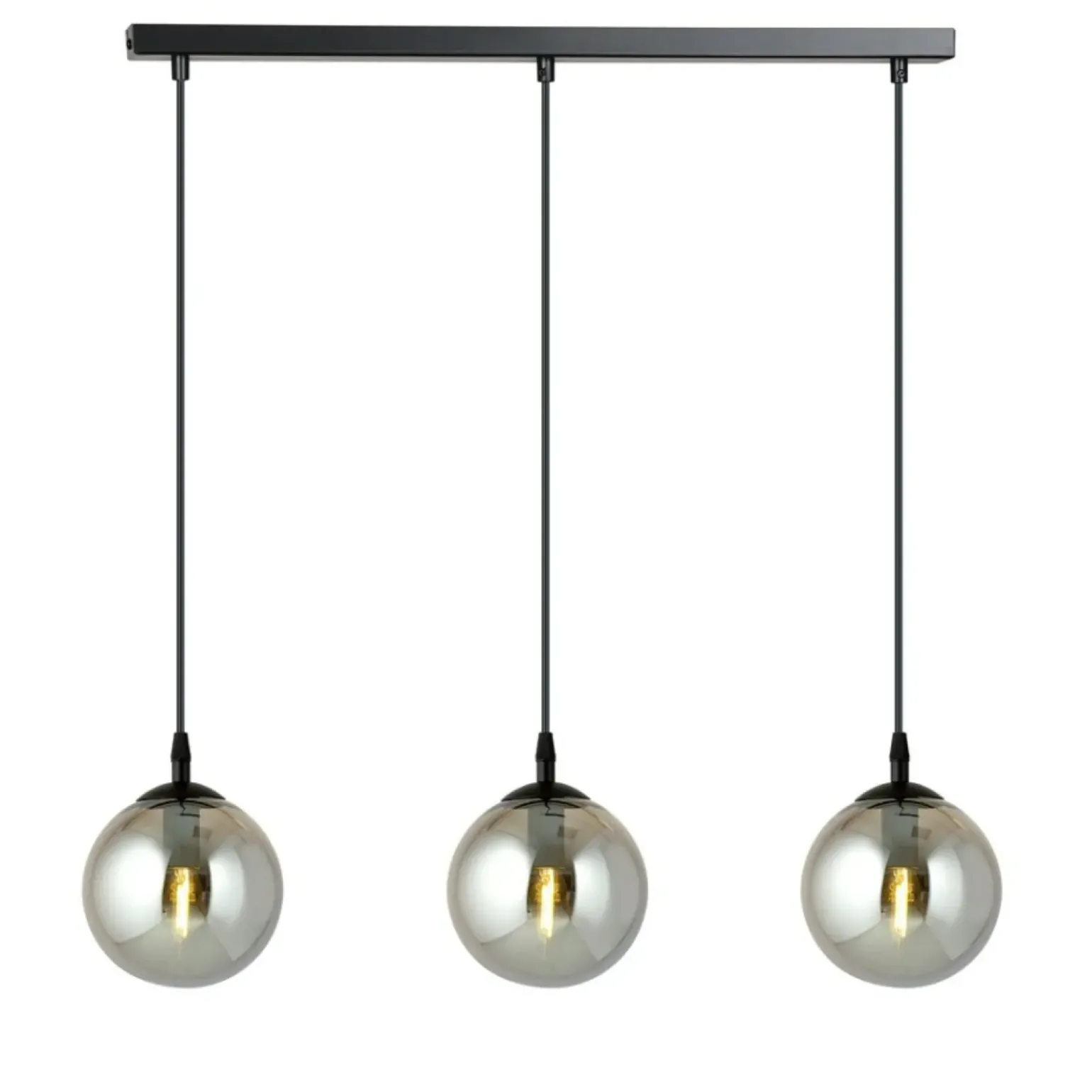 Best Sale Przydymiona lampa wisząca z małymi gwintami 712/3 | Kaja Oświetlenie Żyrandole Nowoczesne