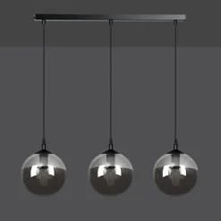 Best Sale Przydymiona lampa wisząca z małymi gwintami 712/3 | Kaja Oświetlenie Żyrandole Nowoczesne