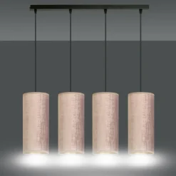 Sale Przytulna lampa wisząca z wąskimi abażurami 1061/4 BENTE | Kaja Żyrandole Nowoczesne