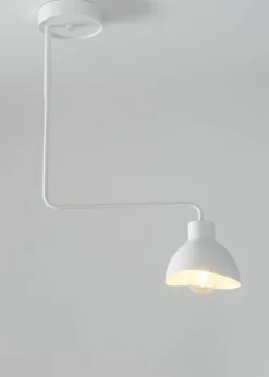 Cheap Punktowa, biała lampa na sztywnym wysięgniku SIG 32446 z serii HOLI Żyrandole Nowoczesne