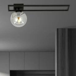 Cheap Punktowa lampa sufitowa z czarną ramką 1131/1C IMAGO | Kaja Żyrandole Nowoczesne