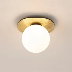 Sklep Kaja Punktowa lampa sufitowa z okrągłym kloszem SIG 33650 FLORA | Kaja