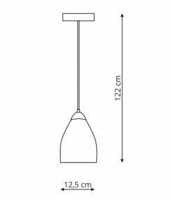 Clearance Punktowa lampa wisząca, do kuchni LP-567/1P TRANSP NIKI | Kaja Żyrandole Nowoczesne