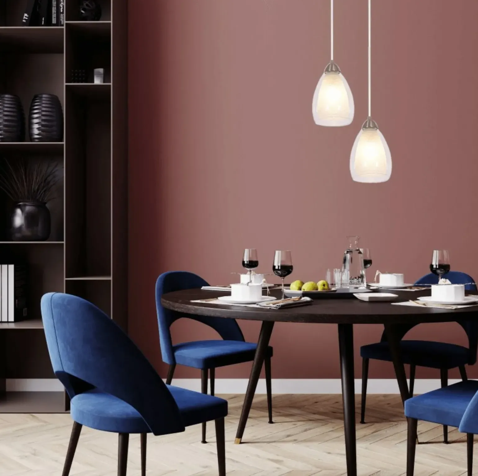 Clearance Punktowa lampa wisząca, do kuchni LP-567/1P TRANSP NIKI | Kaja Żyrandole Nowoczesne