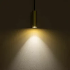 Fashion Punktowa lampa wisząca, smukła tuba 12,5cm 10766 FOURTY | Kaja Żyrandole Nowoczesne