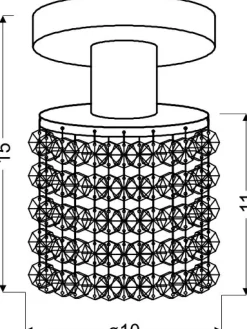 Sklep Kaja Punktowa oprawa kryształowy spot 91-27965 ROYAL | Kaja Oświetlenie