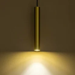 Fashion Punktowy, regulowany zwis, tuba 30cm 10772 FOURTY | Kaja Oświetlenie Żyrandole Nowoczesne