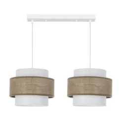 Clearance Ratanowa lampa wisząca, dwa źródła światła 32-18038 z serii JUTA Żyrandole Nowoczesne