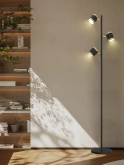 Sklep Kaja Reflektorowa lampa stojąca, trzy spoty WF 3003-304S TOULOUSE | Kaja