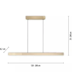 Cheap Regulowana lampa LED nad wyspę ZM 2545-60 PURE-MOTO-RISE | Kaja Żyrandole Nowoczesne