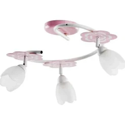 Sklep Kaja Regulowana lampa sufitowa z różowymi akcentami AL 16596 | Kaja