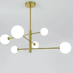 Hot Regulowana lampa wisząca do salonu LP-002/6P DORADO | Kaja Oświetlenie Żyrandole Nowoczesne