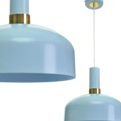 Store Regulowana lampa wisząca w błękitnym kolorze MLP6201 z serii MALMO | Kaja Oświet Żyrandole Nowoczesne