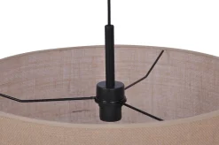 Sklep Kaja Regulowana lampa wisząca z ratanowym abażurem K-4375 | Kaja