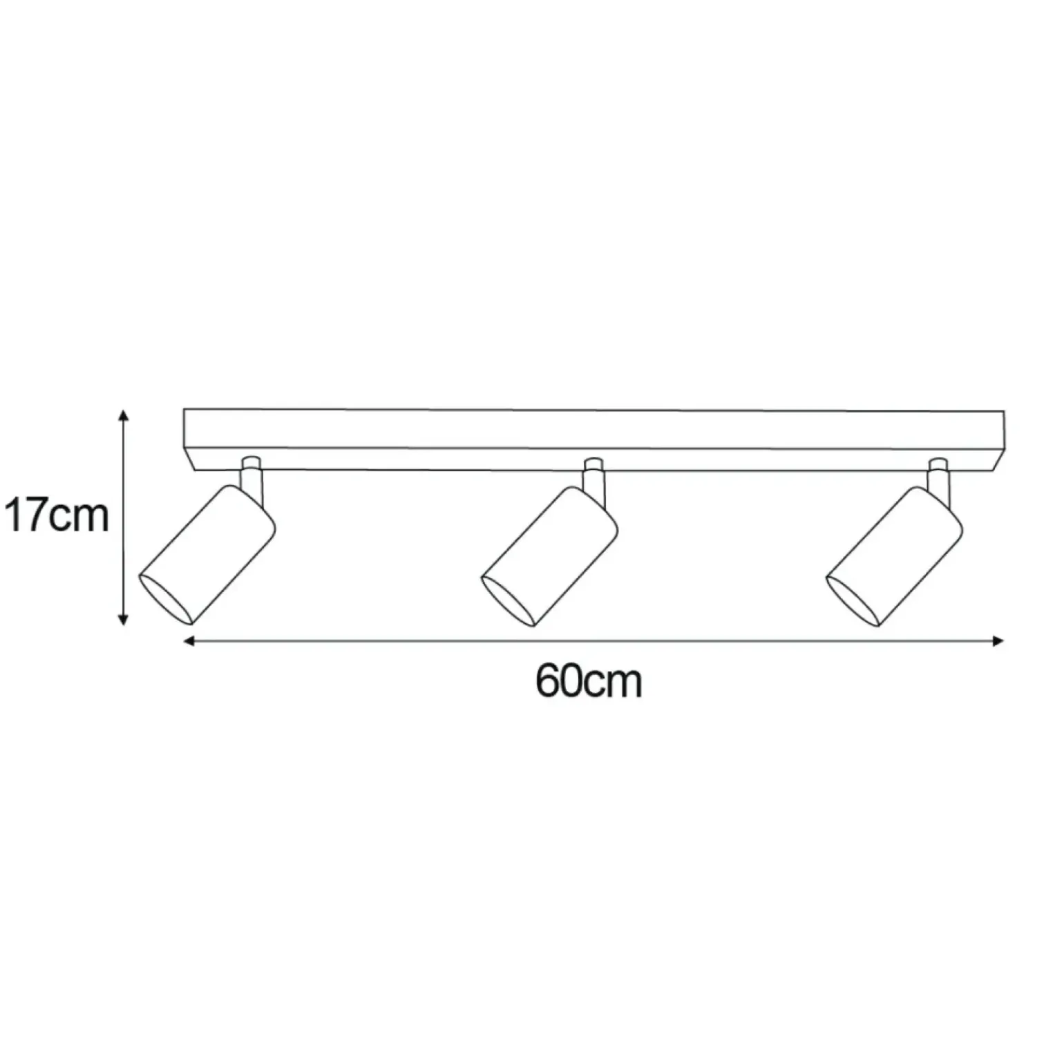 Store Regulowane reflektory w kolorze złota na listwie K-5142 z serii POLO Żyrandole Nowoczesne