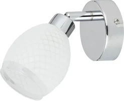 Sklep Kaja Regulowany kinkiet ścienny ze szklanym kloszem 91-08770 z serii GERNET | Kaja Oś