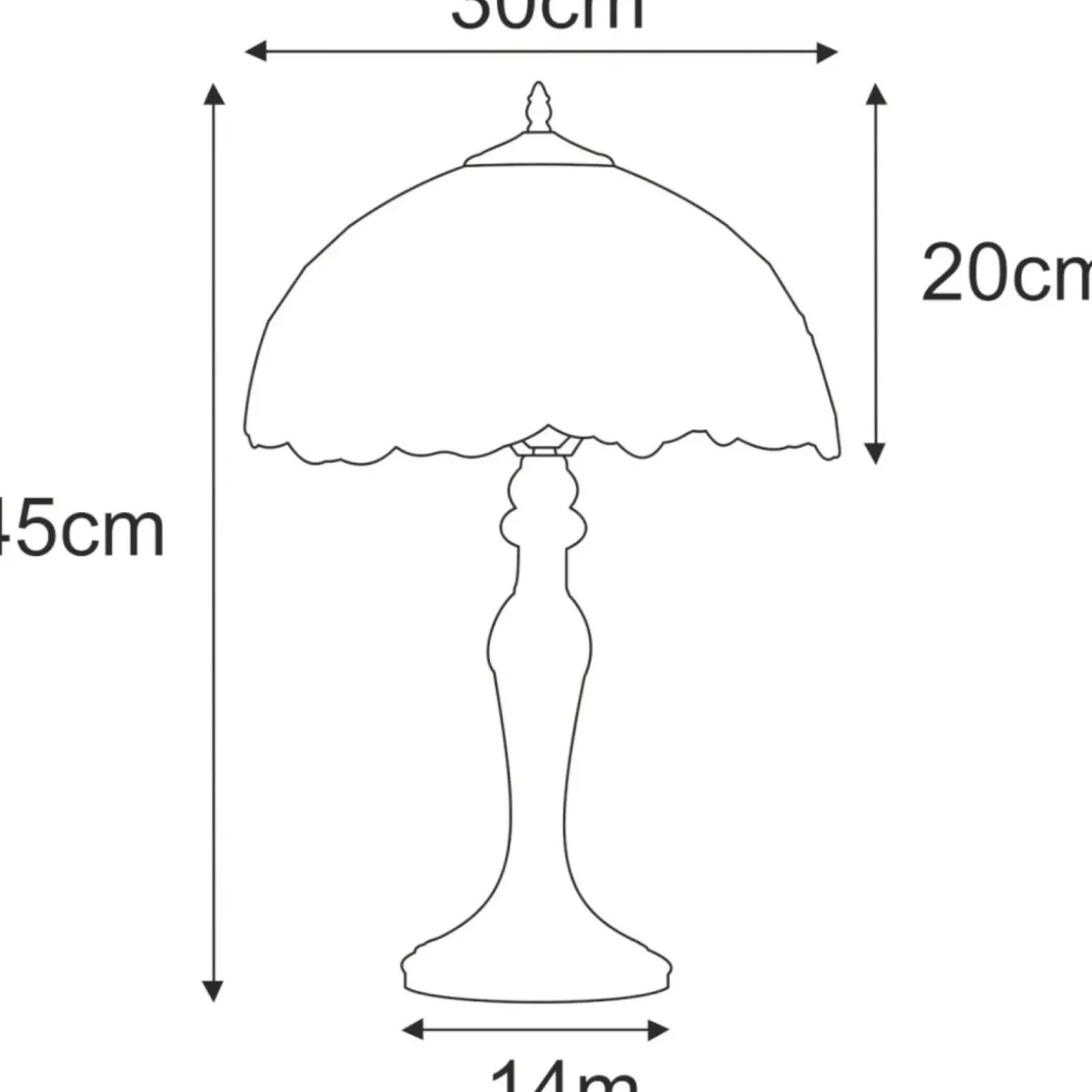 Sklep Kaja Reprezentacyjna lampa stołowa do salonu K-G121386 z serii BUTTERFLY