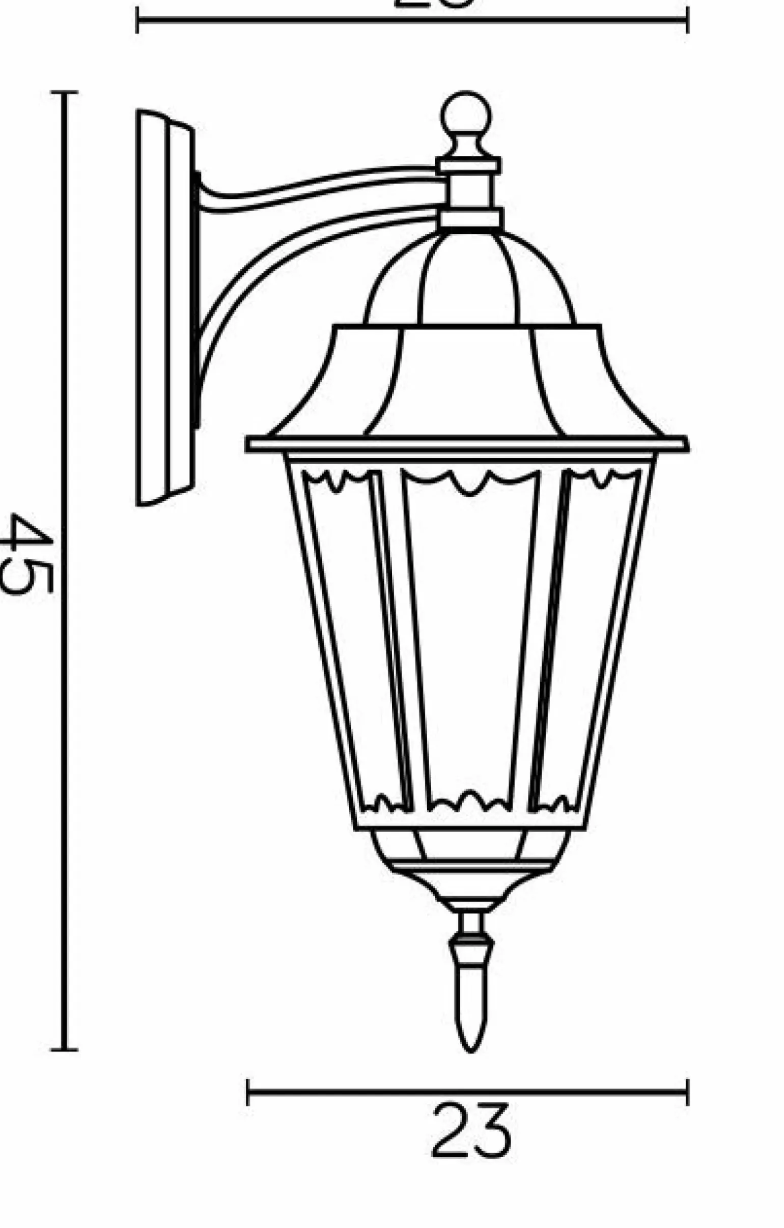Sklep Kaja Reprezentacyjny kinkiet ścienny K 3012/1/DH z serii RETRO CLASSIC II | Kaja Oświ