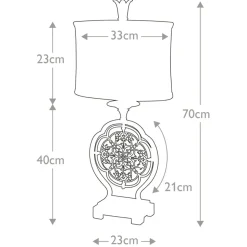 Sklep Kaja Retro lampka nocna, stołowa FE-MARCELLA-TL z serii MARCELLA