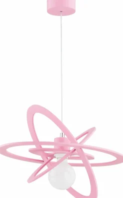 Cheap Różowa, dekoracyjna, dziecięca lampa wisząca AL 62139 ORLANDO | Kaja Żyrandole Nowoczesne