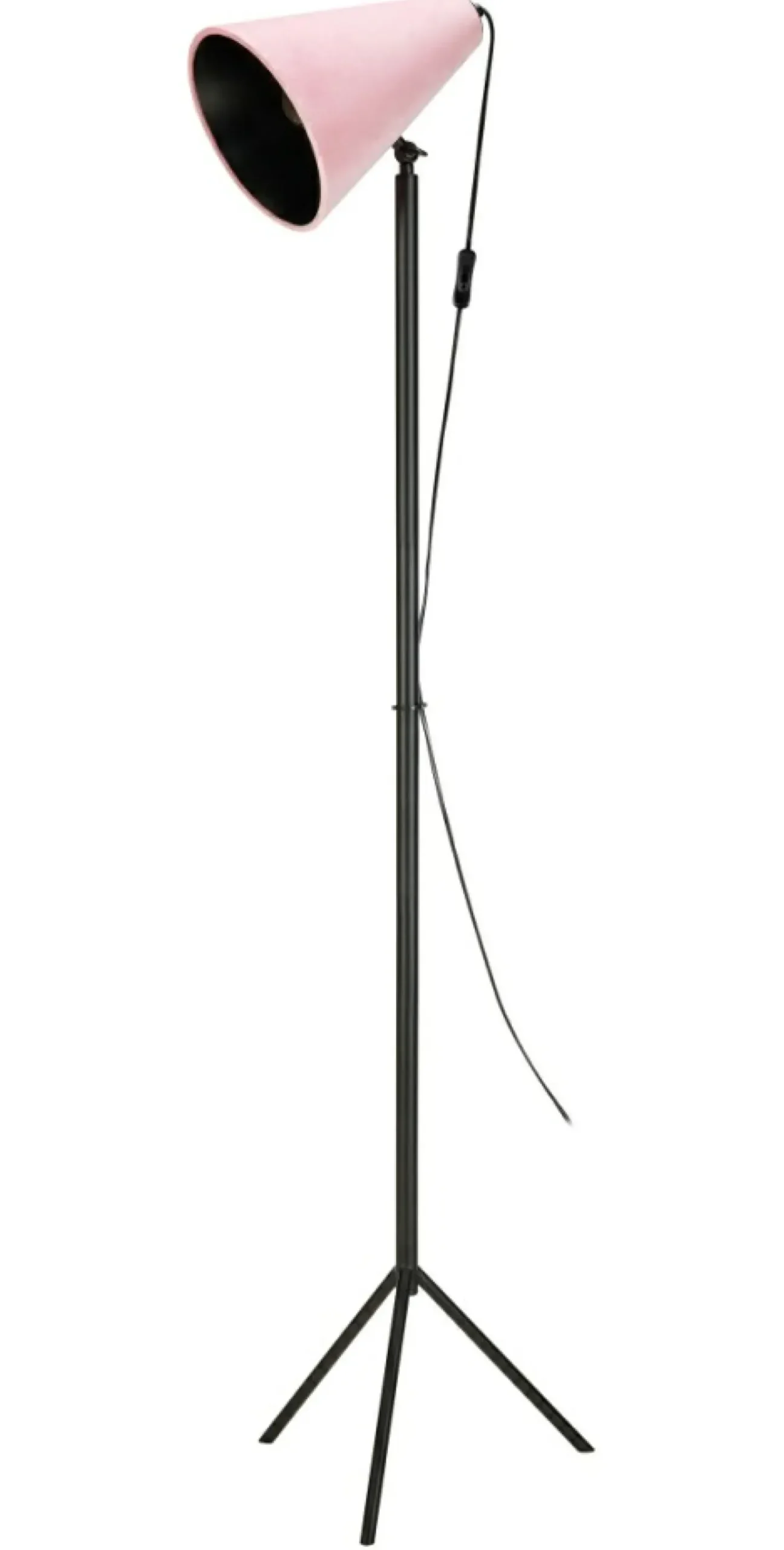 Sklep Kaja Różowa lampa podłogowa zmienny kąt świecenia 107928 | Kaja Oświetlenie