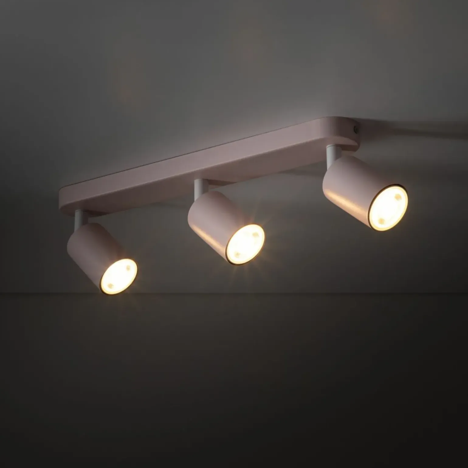 Best Różowa lampa sufitowa z reflektorami TK 10234 LIVIA PINK | Kaja Żyrandole Nowoczesne