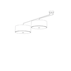 Sale Rozłożysta, abażurowa lampa sufitowa 6541 HAWK | Kaja Oświetlenie Żyrandole Nowoczesne