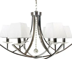 Sklep Kaja Rozłożysta, chromowana lampa wisząca 36-84579 VALENCIA | Kaja