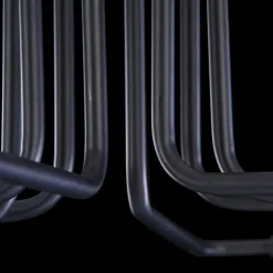 Store Rozłożysta, czarna lampa sufitowa T532CL-08B GILBERT | Kaja Żyrandole Nowoczesne