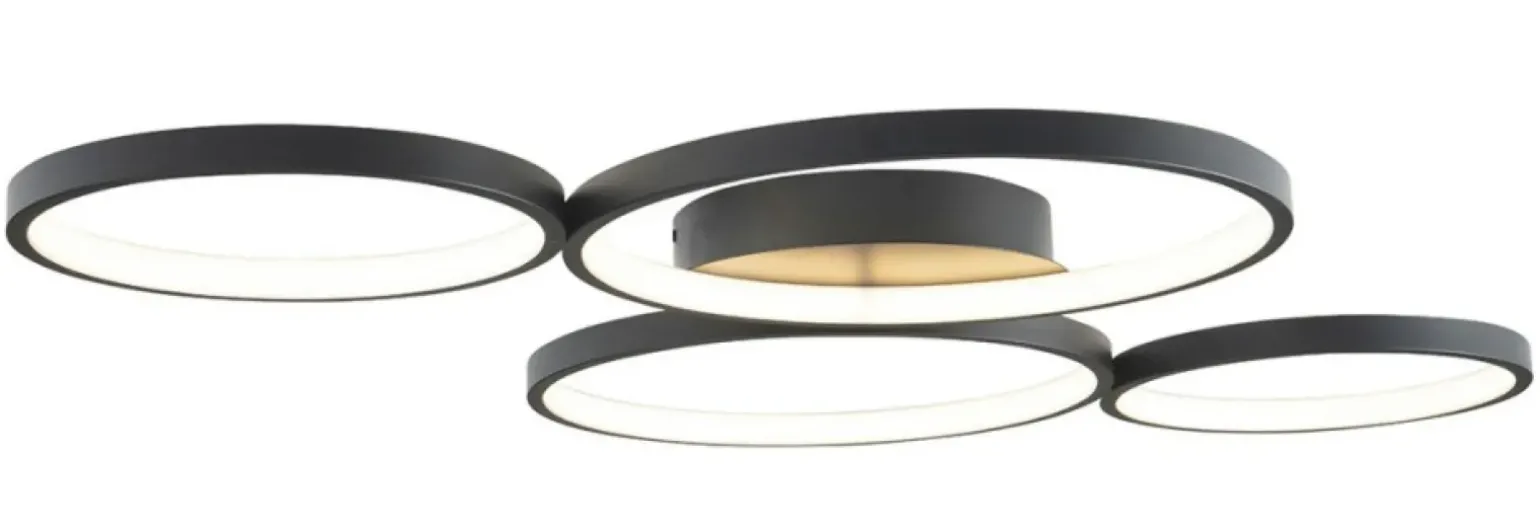 Sklep Kaja Rozłożysta lampa sufitowa, obręcze MX C0200 VELVET | Kaja Oświetlenie