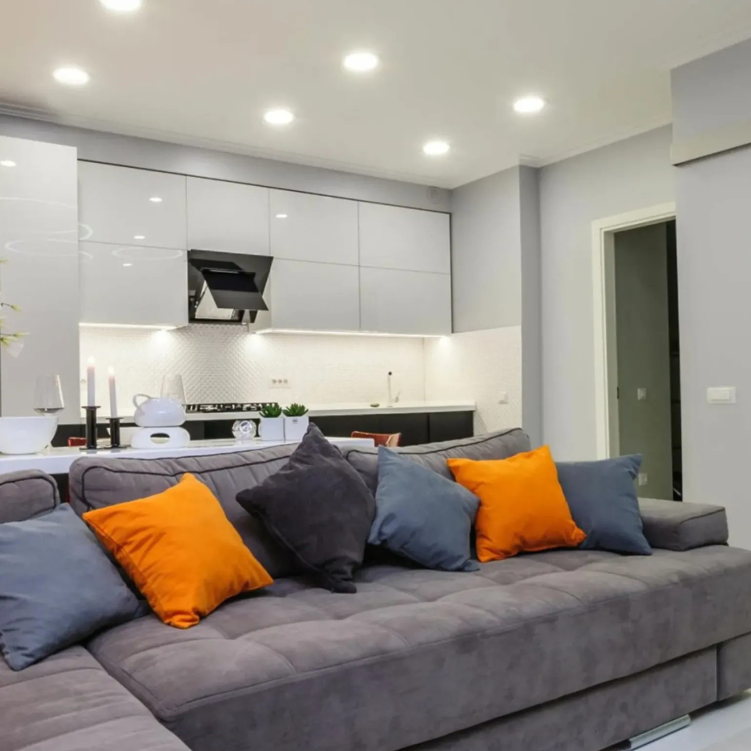 Sklep Kaja Ruchoma oprawa podtynkowa LP-4424/1RS WH MOVABLE NERO | Kaja