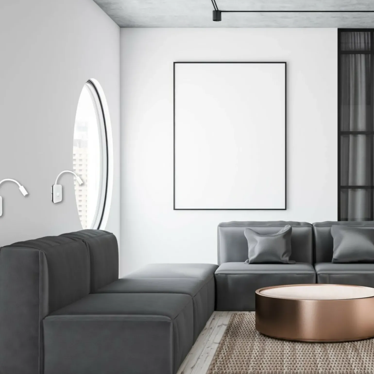 Sklep Kaja Ruchomy kinkiet ścienny, doświetlenie sypialni ML6351 z serii BASE | Kaja Oświet