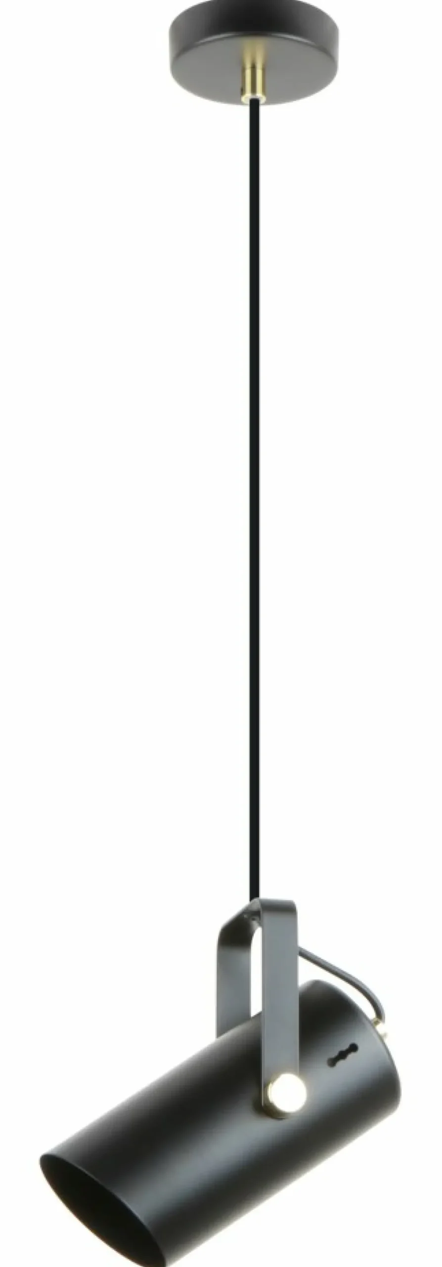 Flash Sale Ruchomy reflektor na czarnym zwisie, do kuchni ZM A8165-1 z serii RESI Żyrandole Nowoczesne