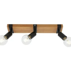 Store Rustykalna lampa sufitowa z reflektorami SPL-2079-3 z serii MOLINI Żyrandole Nowoczesne