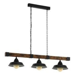 Best Rustykalna lampa wisząca nad stół 49685 OLDBURY | Kaja Oświetlenie Żyrandole Nowoczesne