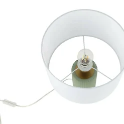 Sklep Kaja Rustykalna lampka nocna do sypialni LP-787/1T MIĘTOWA TOKIO | Kaja