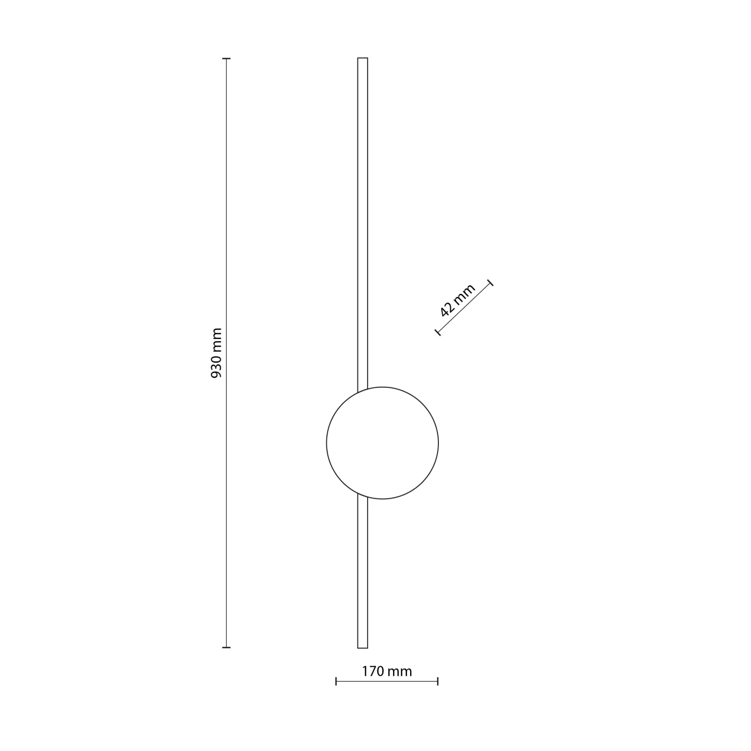 Sklep Kaja Rustykalna, nowoczesna lampa ścienna LED TK 1440 z serii JAVA II